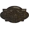 Ekena Millwork Bonetti Ceiling Medallion (Fits Canopies up to 5 1/8"), 20"OD x 1 3/4"P, Stone Hearth Crackle CM20BOSHC - alternate 4